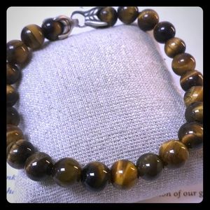 David Yurman Tiger Eye Bracelet